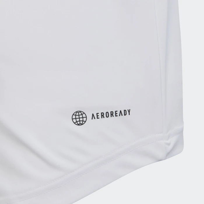 adidas Club Tennis 3-Streifen Funktionsshirt kurzarm weiß (Junior)