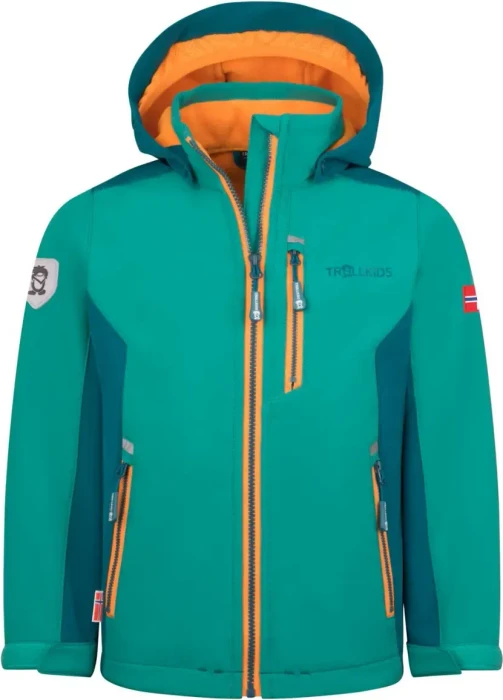 Trollkids Balestrand Funktionsjacke sea green (Junior)