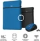 Trust Yvo Wireless Mouse Set mit Wendehülle für 15.6" Laptops, blau, USB Vorschaubild