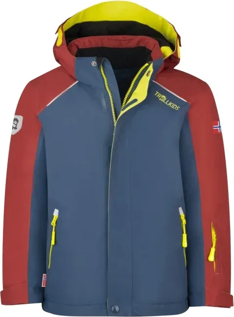 Trollkids Holmenkollen Pro Skijacke carmine red (Junior)