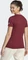 adidas Loungewear Essentials Slim Logo T-Shirt kurzarm shadow red/white (Damen) Vorschaubild