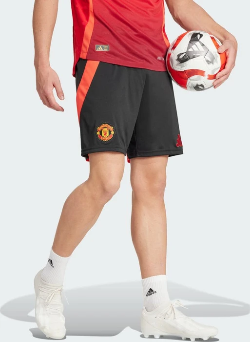 adidas Manchester United 2024/2025 Heimshorts schwarz (Herren)