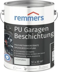 Remmers PU Garagenbeschichtung lichtgrau (RAL7035), 5l