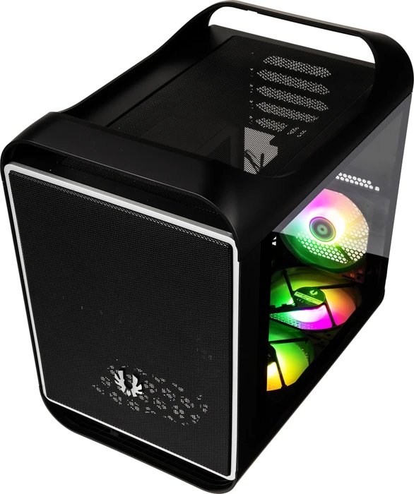 BitFenix Prodigy M 2022 ARGB, schwarz, Glasfenster