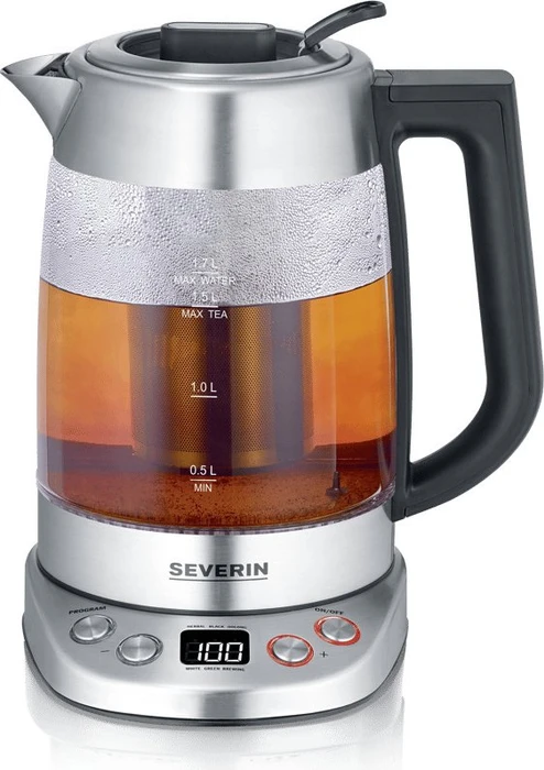 Severin WK 3480 Glas-Wasserkocher/Teekocher