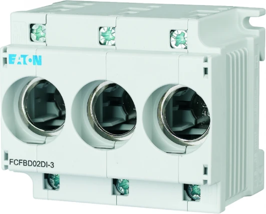 Eaton FCFBD02DI-3 Sicherungsunterteil, 63A, 400 V, D02/E18, 36mm, 3