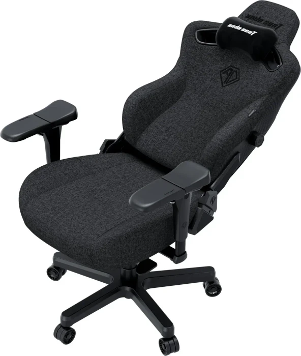 Anda Seat Kaiser 3 Pro Premium XL Gamingstuhl, Stoff dunkelgrau
