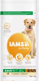 IAMS for Vitality für ausgewachsene Hunde großer Rassen, mit Huhn, 3kg