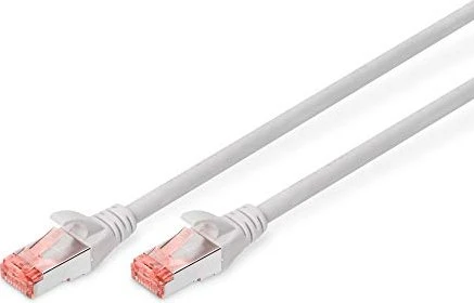 Digitus Patchkabel, Cat6, S/FTP, RJ-45/RJ-45, 7m, grau