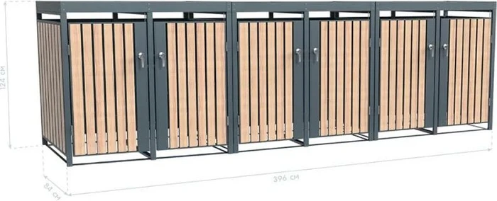 Westmann Planta Mülltonnenbox