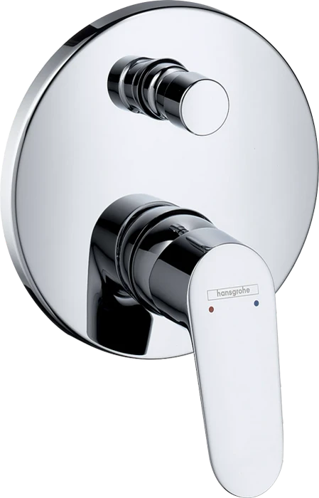 Hansgrohe Focus Einhebel-Wannenmischer Unterputz mit integrierter Sicherungskombination nach EN1717 für iBox universal chrom