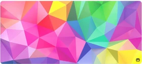 Endorfy Crystal Spectrum XL, 900x400mm, Motiv bunt