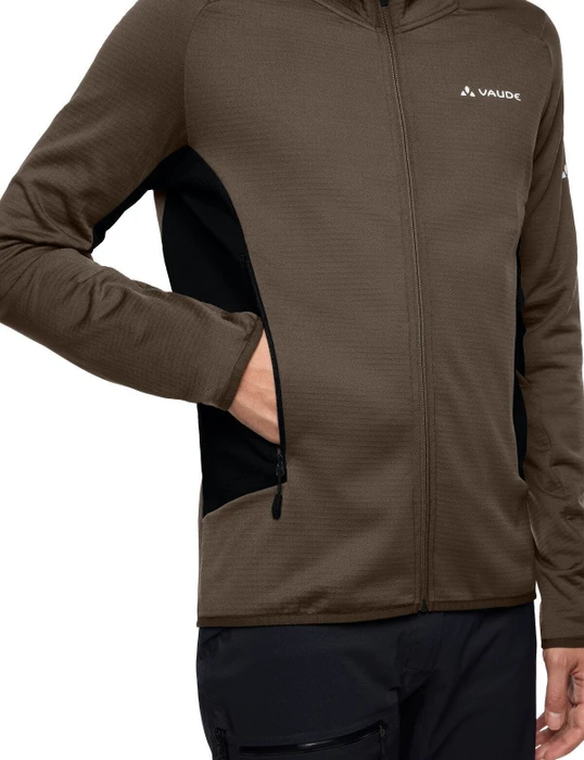 Vaude Monviso Fleece II Jacke deer brown (Herren)