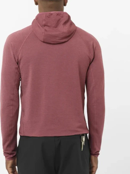 Salomon Essential Lightwarm Hooded Jacke nocturne (Herren)