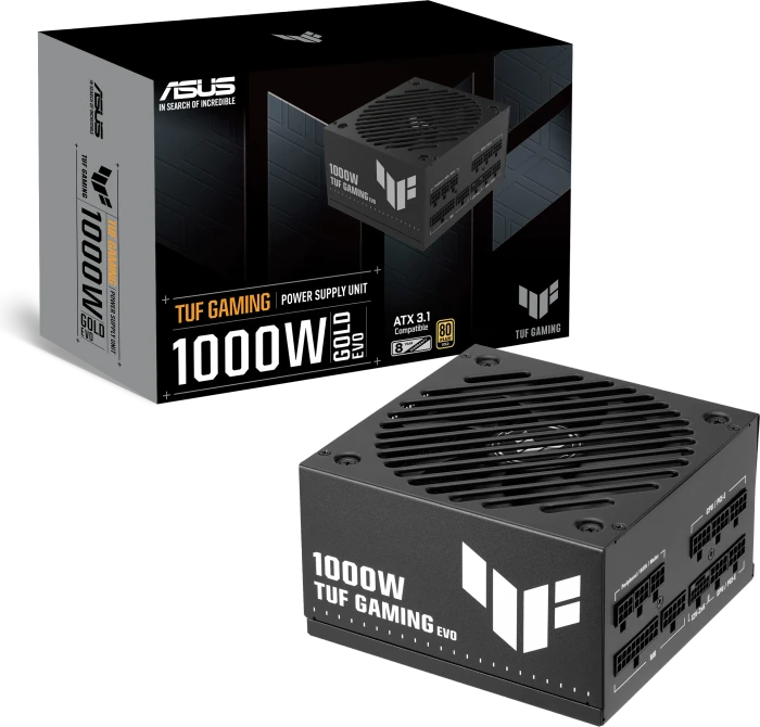 ASUS TUF Gaming Gold EVO, TUF-GAMING-1000G-EVO, 1000W, ATX 3.1