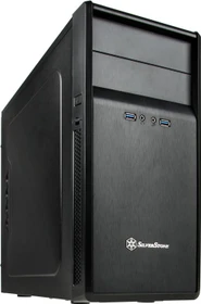 SilverStone Precision PS09 schwarz, schallgedämmt