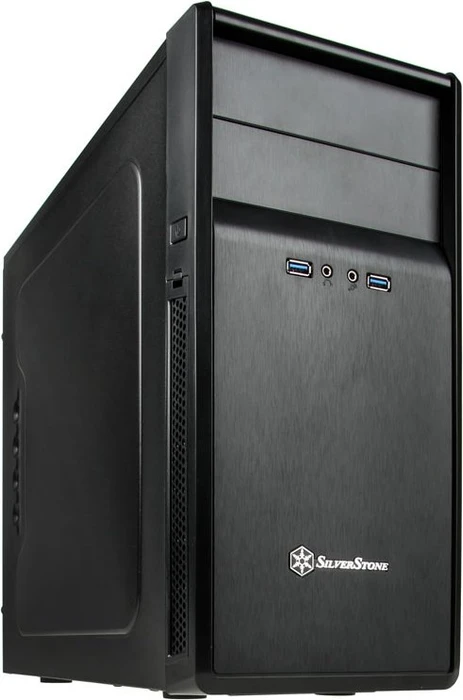 SilverStone Precision PS09 schwarz, schallgedämmt