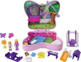 Mattel Polly Pocket - Schmetterlingsgarten-Schatulle