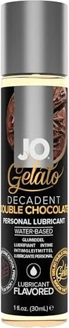 System Jo H2O Flavoured Decadent Double Chocolate Gelato Gleitgel, 30ml