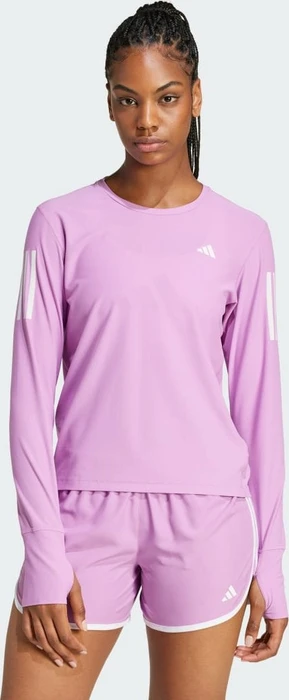 adidas Own The Run Laufshirt langarm preloved purple (Damen)