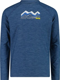 CMP Funktionsshirt langarm bluestone melange (Herren)