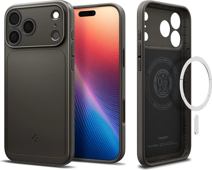 Spigen Thin Fit (MagFit) für Apple iPhone 17 Pro Max gunmetal