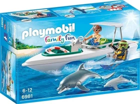playmobil Family Fun Tauchausflug mit Sportboot