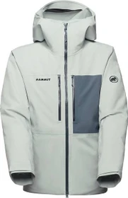 Mammut Stoney HS Thermo Hooded Skijacke silver sage/strata (Herren)