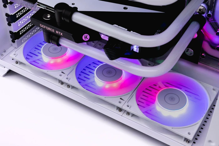 EK Water Blocks EK-Vardar EVO 120ER D-RGB White, 500-2200rpm, 120mm