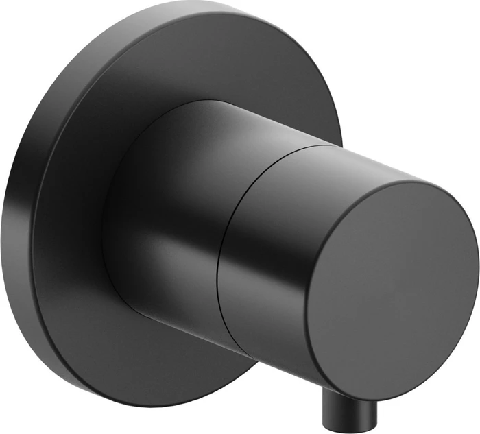 Keuco IXMO 59548 Comfort 3-Wege Umstellventil rund schwarzchrom gebürstet