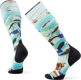 Smartwool Targeted Cushion OTC Bear Country Print Skisocken capri