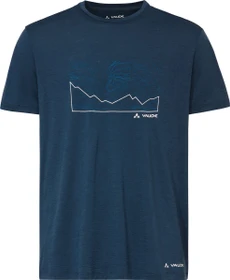 Vaude Tekoa Wool Funktionsshirt kurzarm dark sea/blue (Herren)