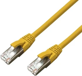MicroConnect Patchkabel, Cat6a, S/FTP, RJ-45/RJ-45, 10m, gelb