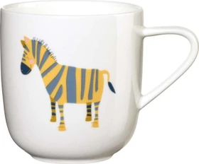ASA Selection kids Becher mit Henkel zebra zoe