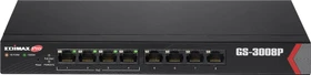 Edimax Pro GS-3000 Desktop Gigabit Smart Switch, 8x RJ-45, 60W PoE+ (GS-3008P)