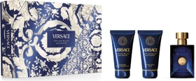 Versace Dylan Blue Pour Homme EdT 50ml + Duschgel 50ml + Aftershave 50ml Duftset