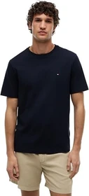 Tommy Hilfiger Roundneck Flag T-Shirt kurzarm navy blue (Herren)
