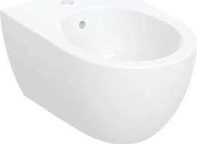 Geberit Acanto Wandbidet geschlossene Form, 35.5x27.5x53cm, weiß/KeraTect