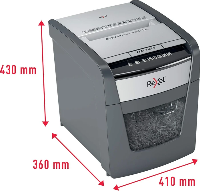 Rexel Optimum AutoFeed+ 50X, 4x28mm