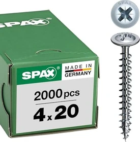 Spax WIROX A9J 4CUT PZ2 Universalschraube, 4x20mm, 2000 Stück