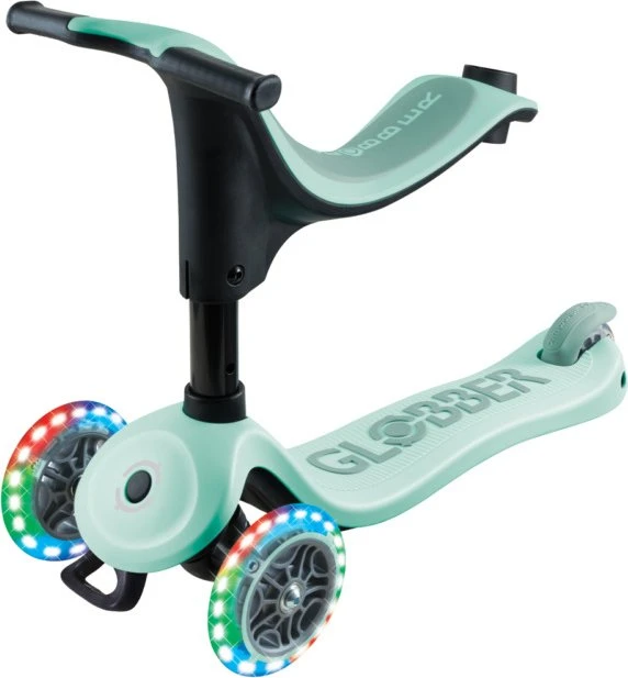 Globber Go Up Sporty Lights Kickboard mint