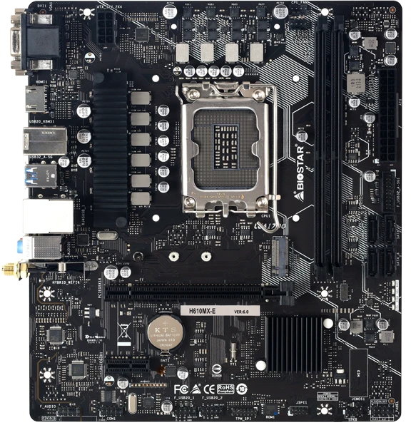 Biostar H610MX-E (Intel 1700)
