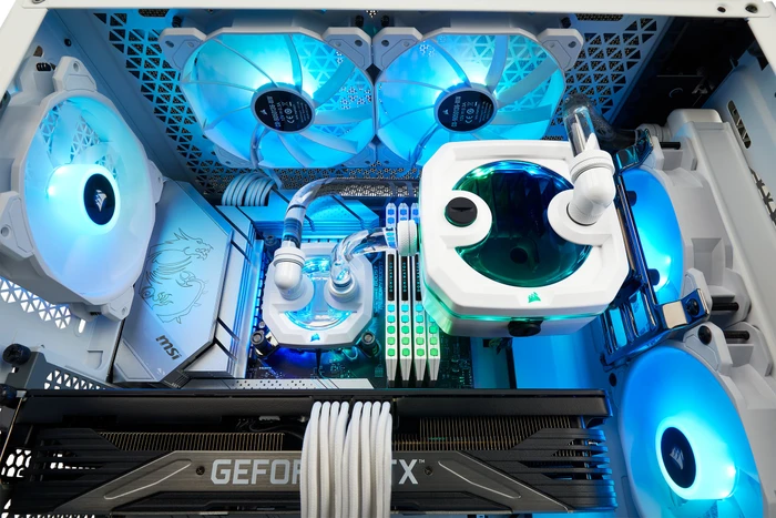 Corsair Hydro X Series iCUE XH303i RGB PRO Custom Cooling Kit, weiß