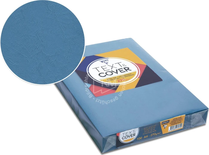 Clairefontaine Text & Cover A4, ledergebrägt, 270g/m²