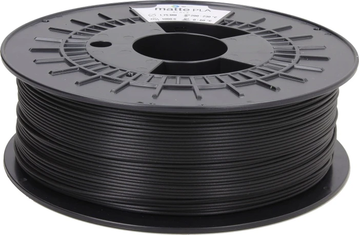 3DJake mattePLA, schwarz, Spule, 1.75mm, 2.30kg