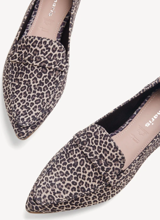 Tamaris Lederslipper braun (Damen)