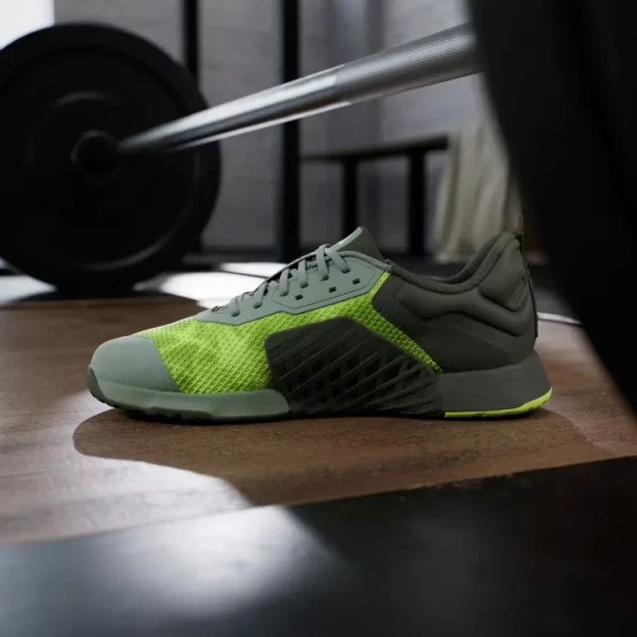 adidas Dropset 3 silver green/night cargo/lucid lemon