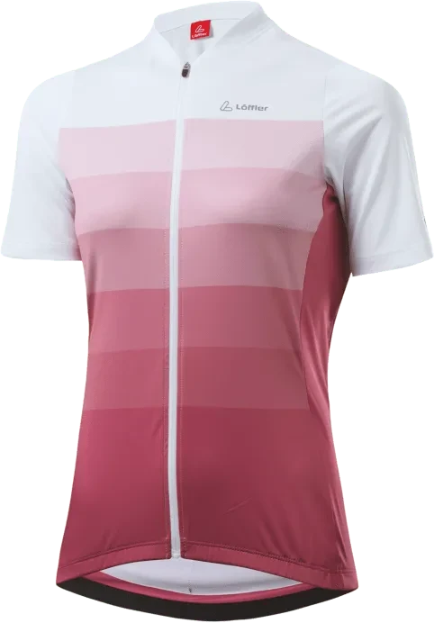 Löffler Rainbow Full-Zip Trikot kurzarm malaga (Damen)