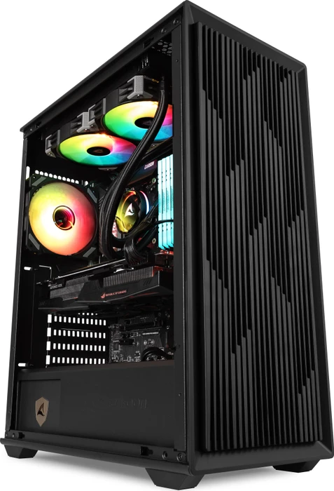 Sharkoon VK2 RGB, Glasfenster