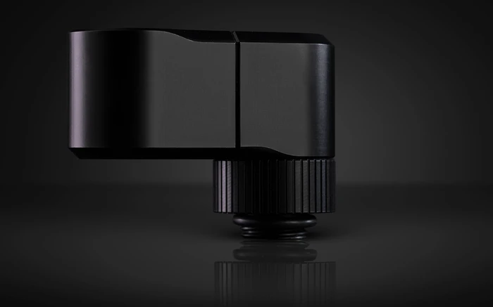 EK Water Blocks Quantum Line EK-Quantum Torque Rotary Offset 28, G1/4", 28mm Versatz, schwarz